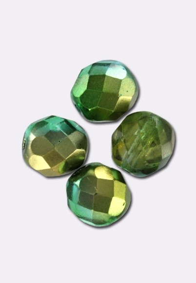 4/6/8 MM Transparent Round Glass Austria Faceted Crystal Bead For