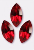 10x5mm Austrian Crystals Xillion Navette Fancy Stone 4228 Siam F x1