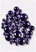 3mm / 5 mm / 7 mm Austrian Crystals Hotfix Flatback Rhinestones 2038 Purple Velvet M HF x42