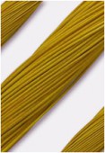 1.3mm Mustard Leather Cord x1m