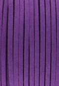 Faux Suede Cord Purple x1 m