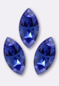 10x5mm Swarovski Crystal Xillion Navette Fancy Stone 4228 Sapphire F x1