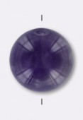 Amethyst Gemstone Round Beads Purple 8mm x6