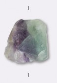 20 to 30 mm Natural Fluorite Bead x1