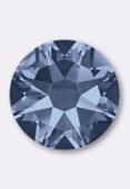 3mm Austrian Crystals Hotfix Flatback Rhinestones 2038 SS10 Denim Blue  M HF x50