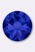 4mm Austrian Crystals Hotfix Flatback Rhinestones 2038 SS16 Crystal Meridian Blue HF x50