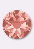 2mm Austrian Crystals Hotfix Flatback Rhinestones 2038 SS6 Rose Peach M HF x50