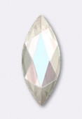 14x6mm Austrian Crystals Marquise 2201 Flatback Rhinestone Crystal AB F x1