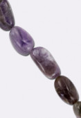 20 à 25 mm Natural Amethyst Bead x1